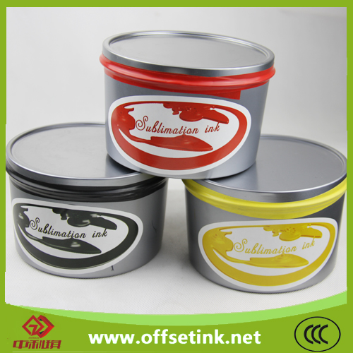 offset sublimation printing ink of high based 