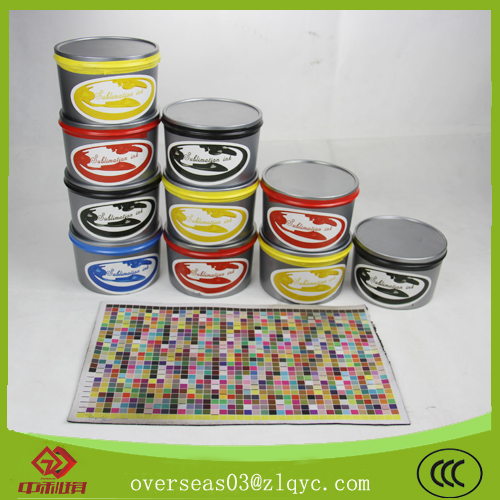 CMYK strong color fastness offset sublimation 