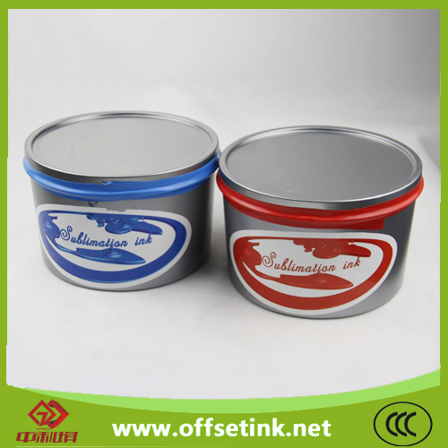 Four kinds of color Sublimation Offset Ink for