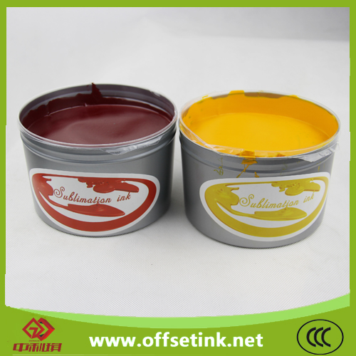 2016 Hot Sales CMYK Sublimation Offset Ink