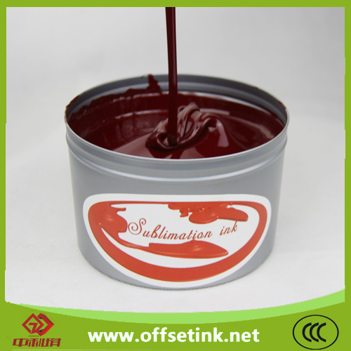 Abundant sublimation thermal ink used for offs