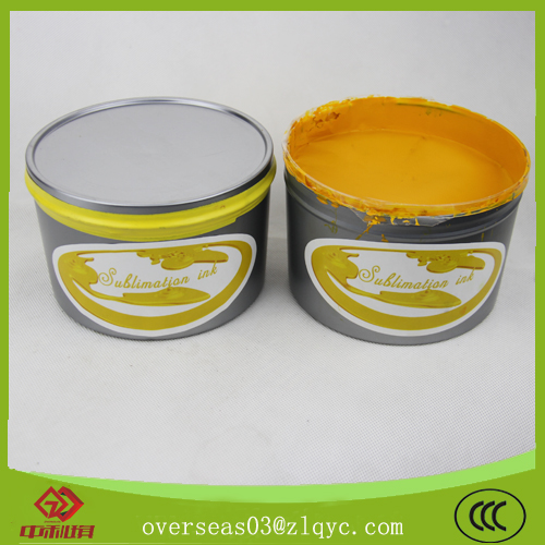 Intense Color CMYK Sublimation Offset Ink For 