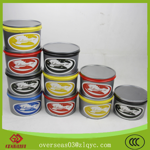 CMKY Sublimation textile ink for offset printi