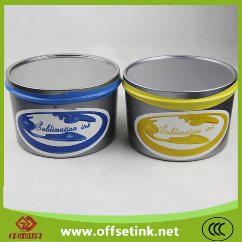 Reduced start-up offset sublimation ink for of